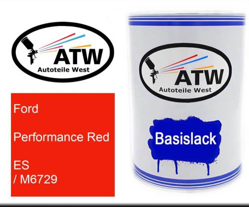 Ford, Performance Red, ES / M6729: 500ml Lackdose, von ATW Autoteile West.